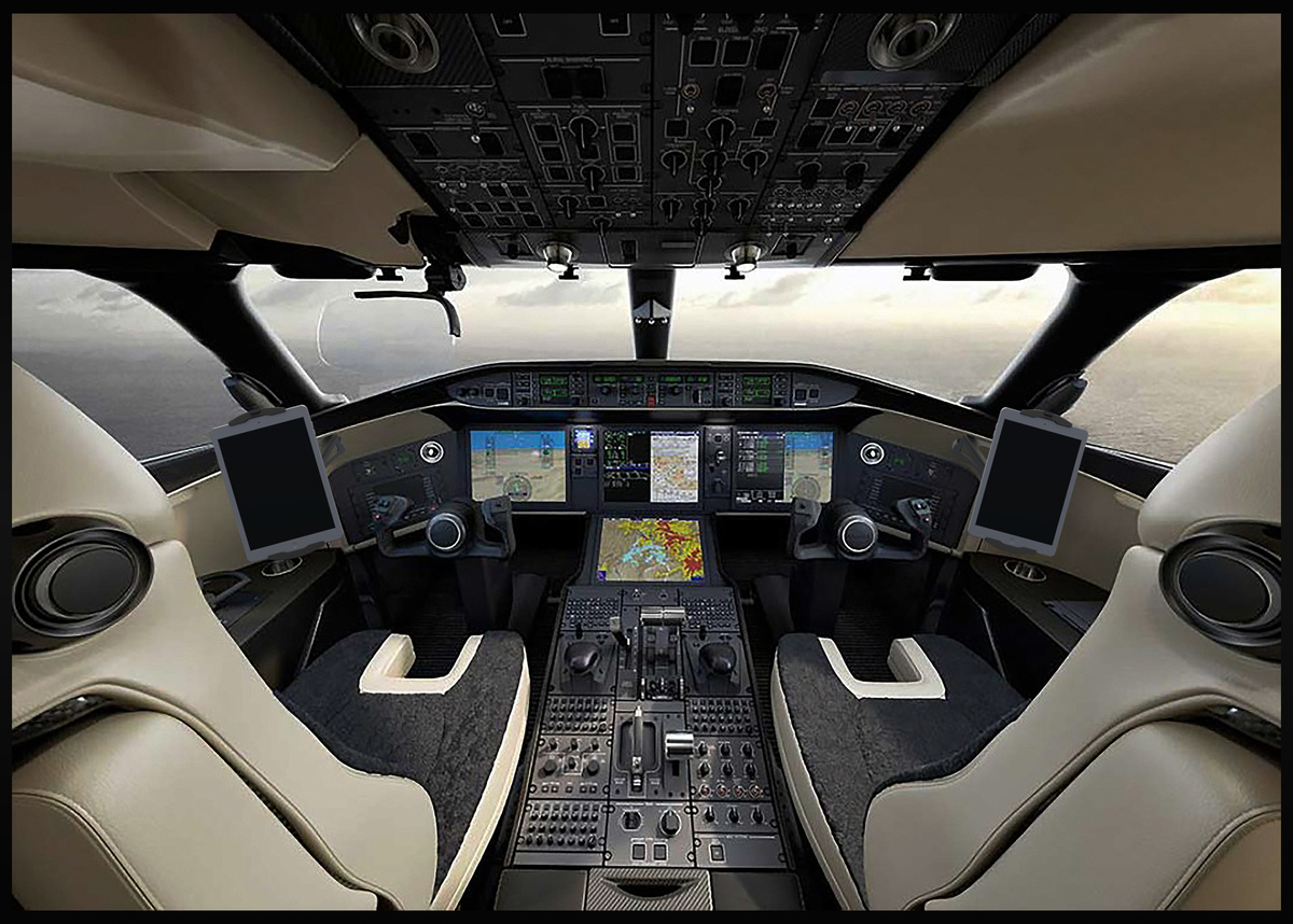 Ingenio Approved to Install Electronic Flight Bags on Bombardier